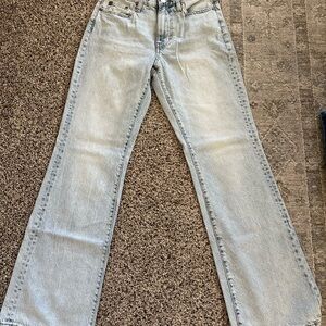 Light Wash Women’s Boyfriend Flare Jeans